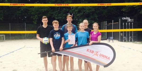 FBG-Beachvolleyball-Team steht im Landesfinale FBG-Beachvolleyball-Team steht im Landesfinale